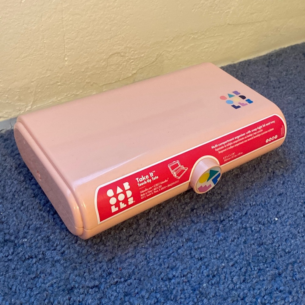 Caboodles light pink mini